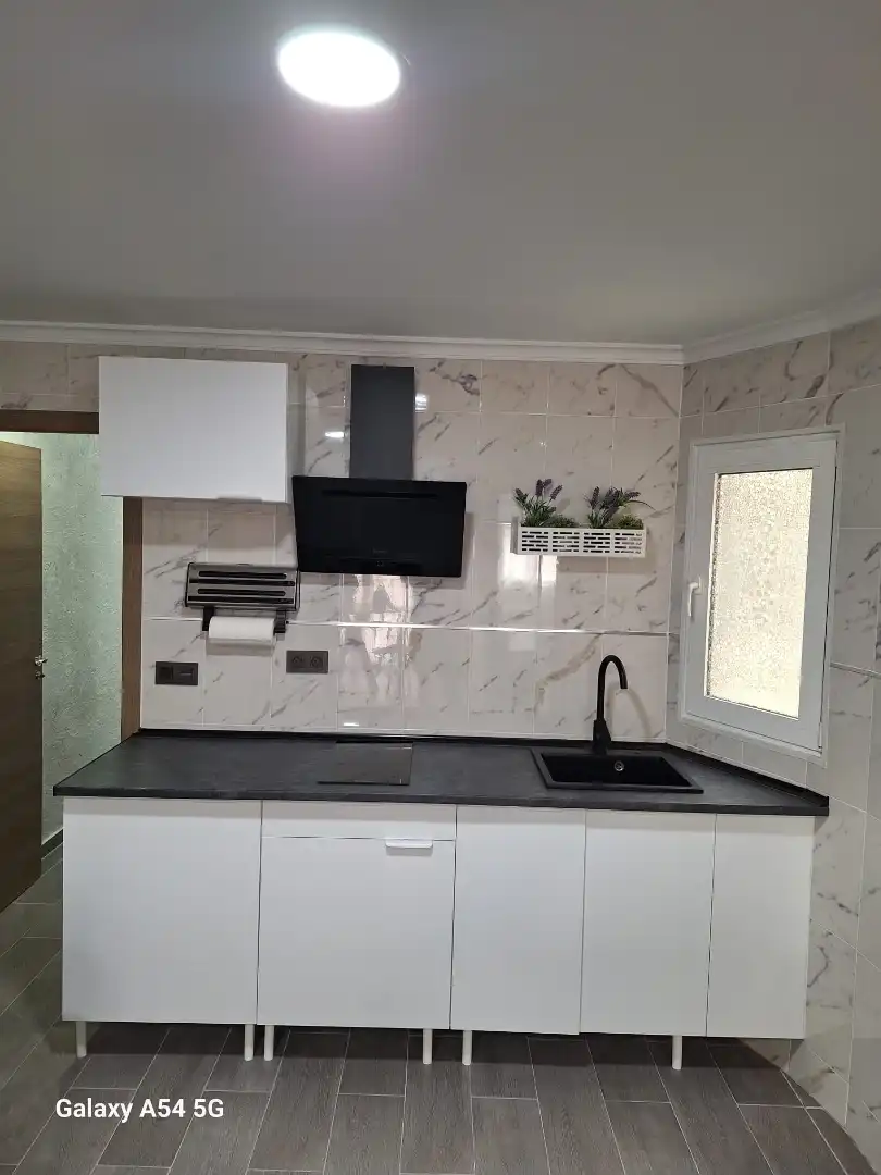 Cocina de Piso de alquiler en Elda con Aire acondicionado, Amueblado y Horno