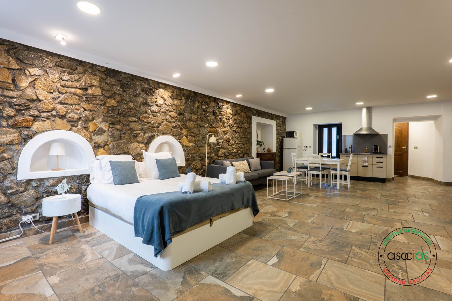 Living room of Flat for sale in Gijón   with Heating