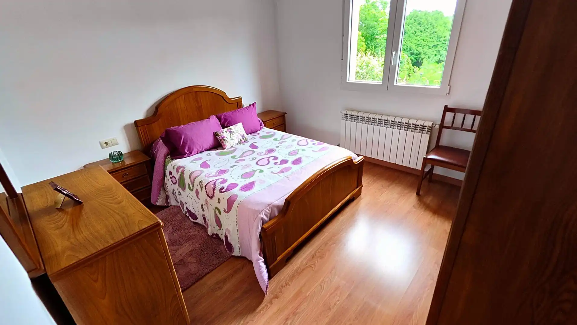Habitación de Casa o chalet en venta en Oroso con Calefacción, Jardín privado y Amueblado