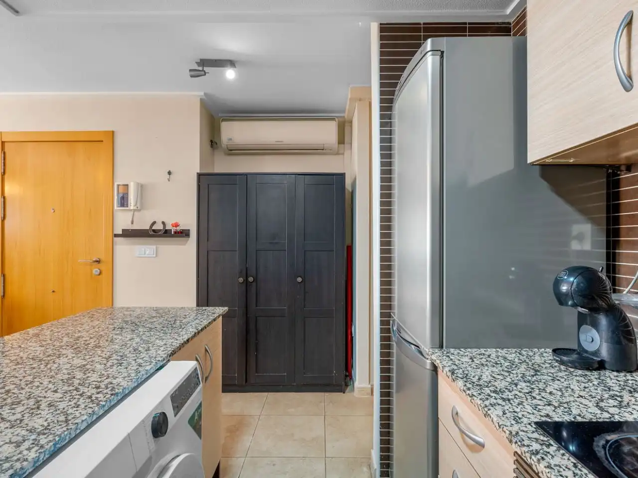 Cuina de Apartament en venda en Alicante / Alacant amb Aire condicionat, Calefacció i Terrassa