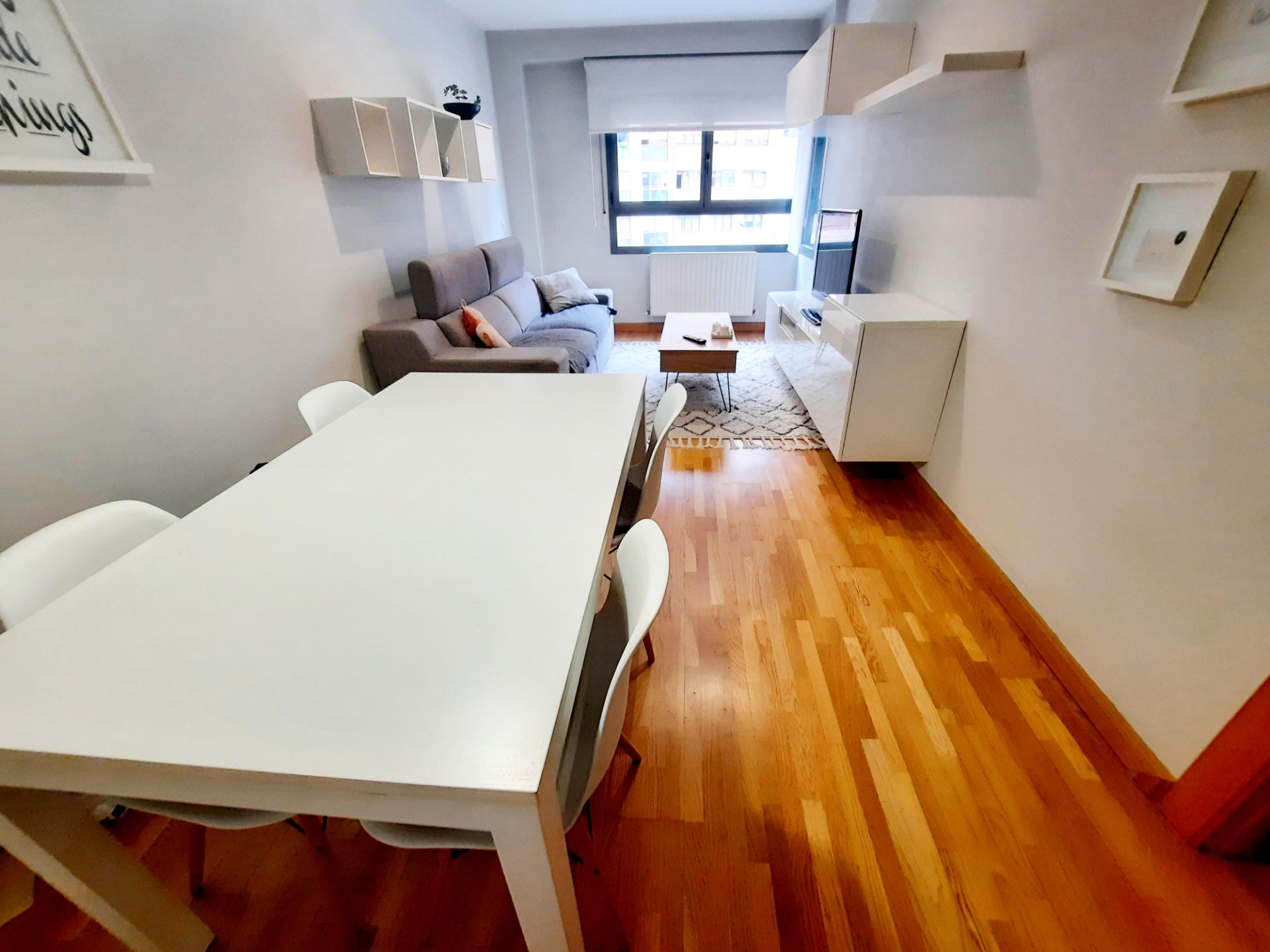 Living room of Flat for sale in Barakaldo   with Heating, Parquet flooring and Storage room