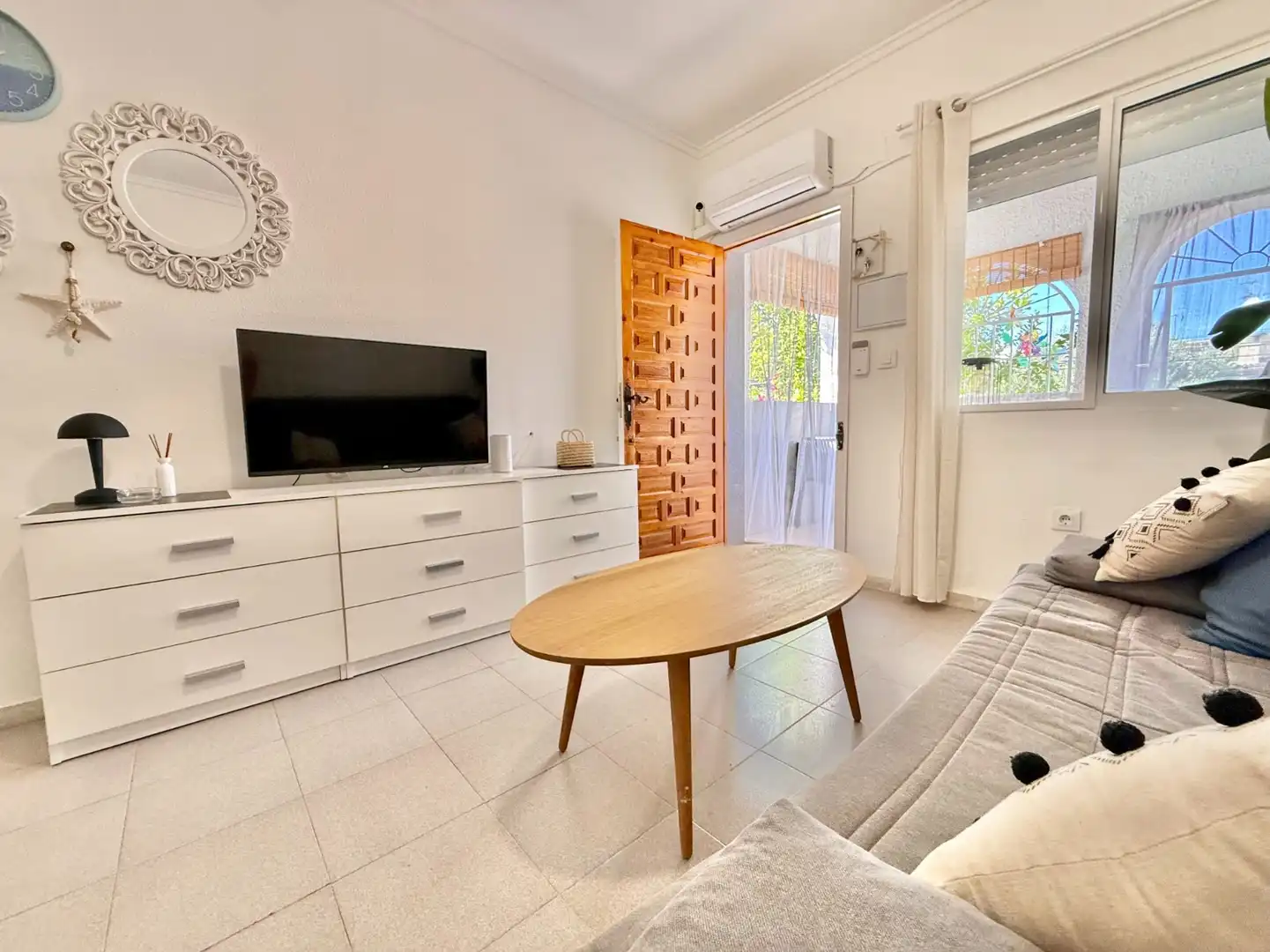 Sala d'estar de Casa o xalet en venda en Los Narejos - Punta Calera