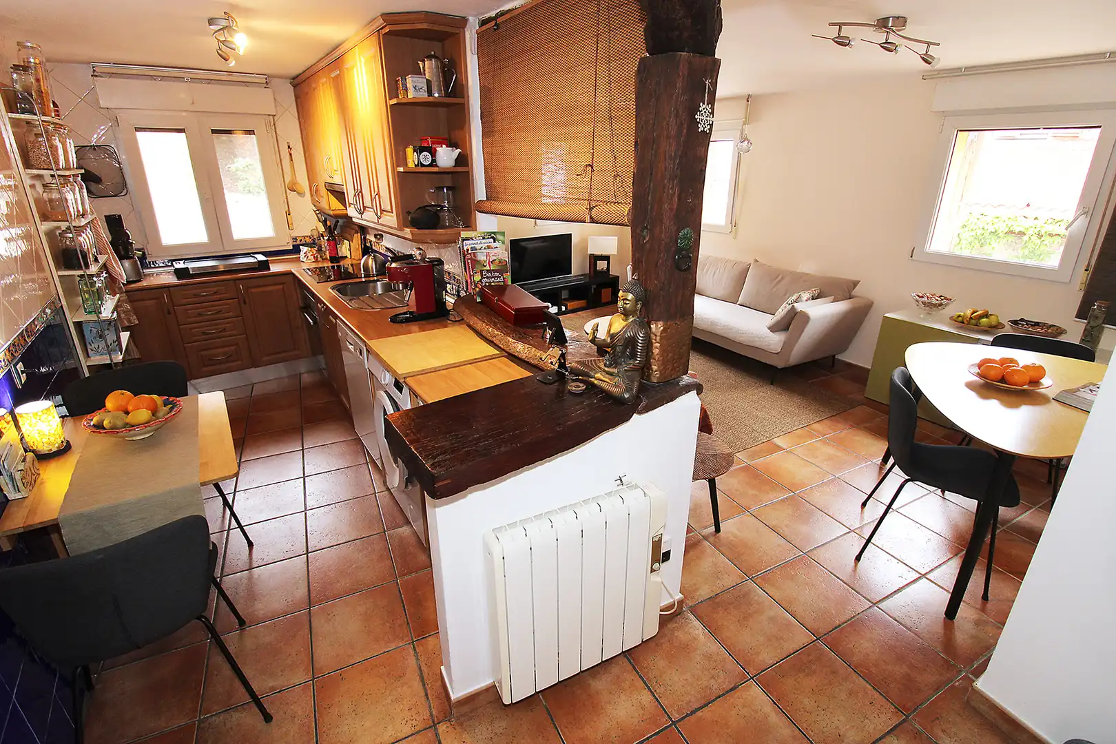 Cocina de Casa adosada en venta en El Atazar con Calefacción, Terraza y Trastero