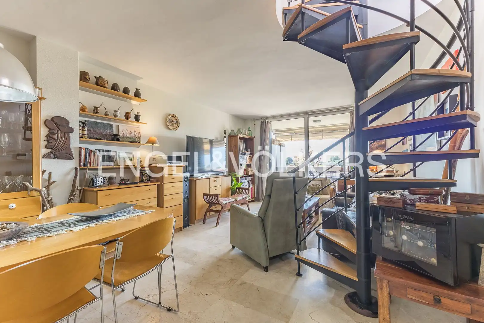 Living room of Duplexes for sale in Castelldefels  with Air Conditioner, Heating and Terrace