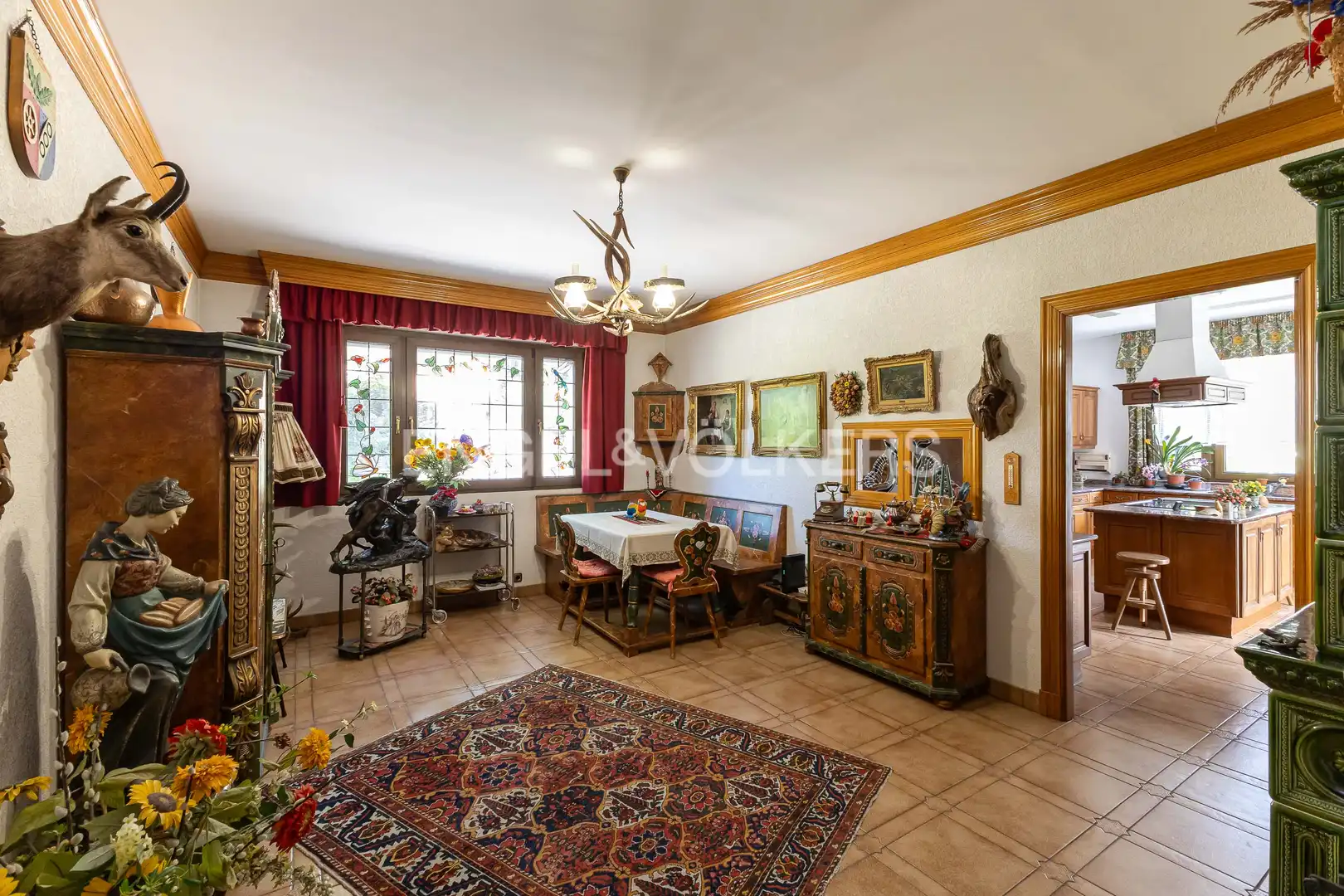 Sala d'estar de Finca rústica de lloguer en Pozuelo de Alarcón amb Calefacció, Jardí privat i Terrassa