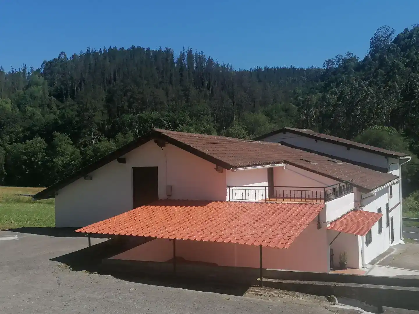 Vista exterior de Casa o chalet en venta en Arrieta con Balcón
