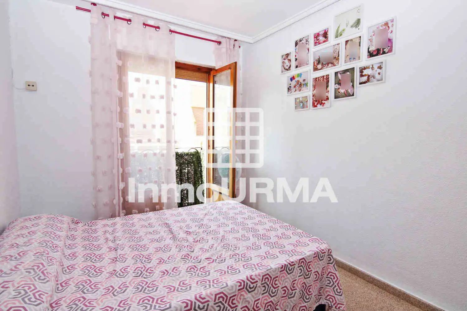 Dormitori de Casa adosada en venda en Aspe amb Aire condicionat, Terrassa i Moblat