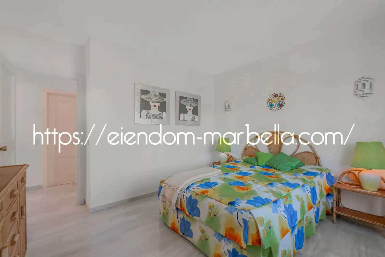 Schlafzimmer von Maisonette zum Verkauf in Mijas mit Klimaanlage, Terrasse und Möbliert