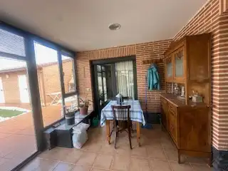 Garden of Houses for rent in Villaquilambre  with Heating, Private garden and Parquet flooring