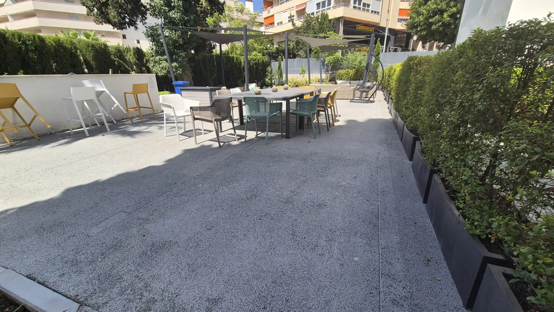 Terrace of Ground floor for rent in Marbella  with Air Conditioner, Terrace and Storage room