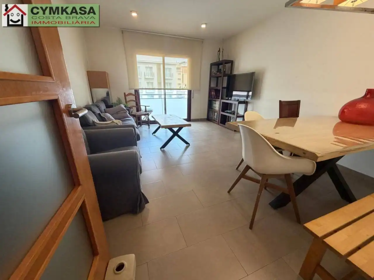 Sala de estar de Piso en venta en Lloret de Mar con Calefacción y Balcón
