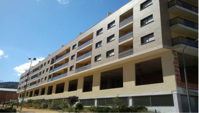 Vista exterior de Garatge en venda en Onil