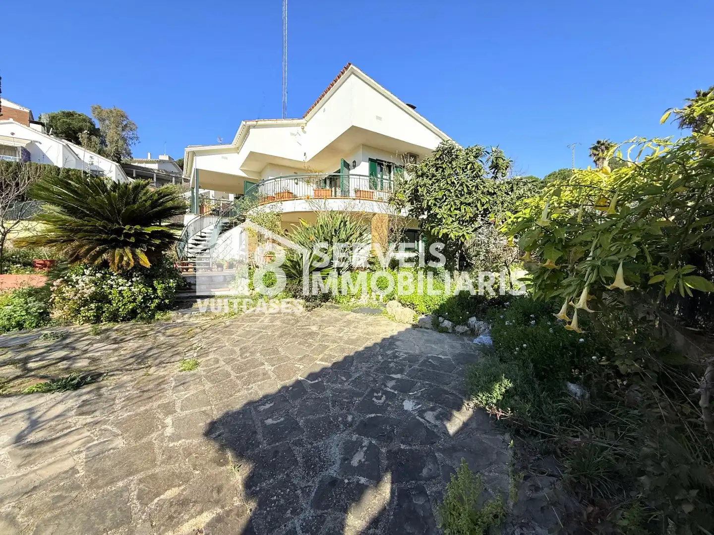 Vista exterior de Casa o chalet en venta en Sant Vicenç de Montalt con Calefacción, Jardín privado y Piscina