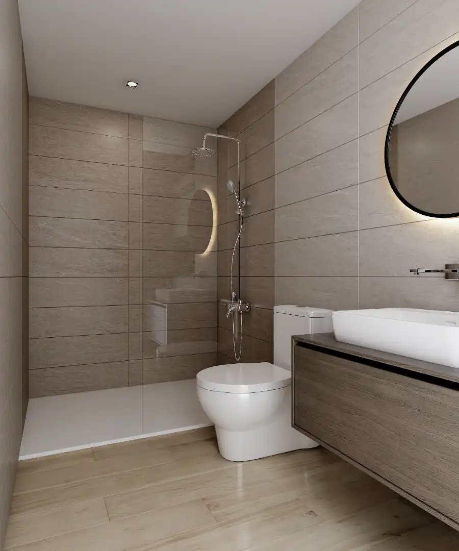 Baño de Casa adosada en venta en El Espinar con Calefacción, Jardín privado y Terraza