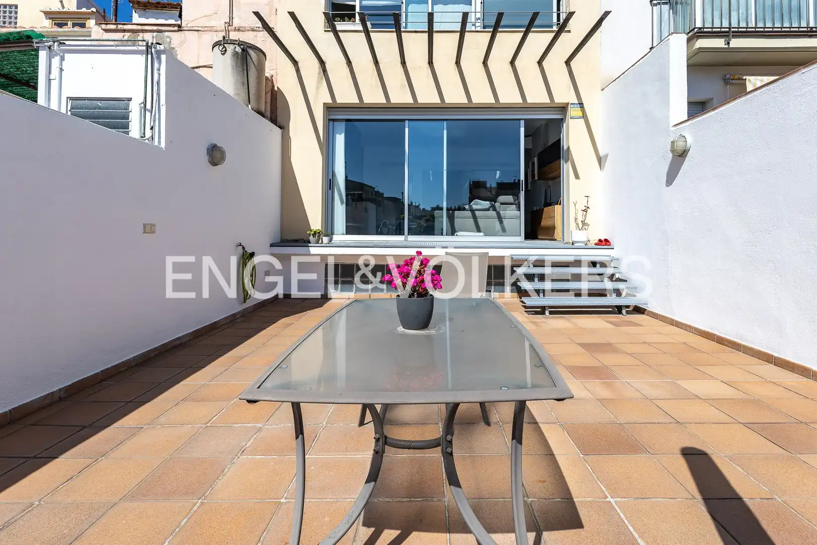 Terrassa de Casa o xalet en venda en Mataró amb Aire condicionat, Calefacció i Jardí privat
