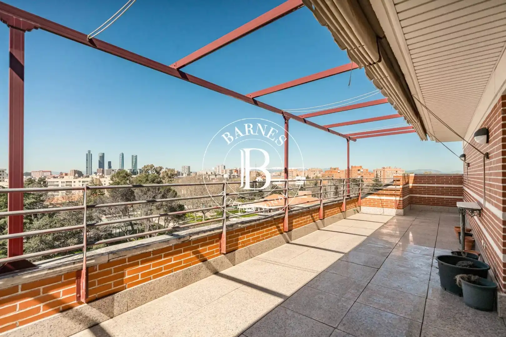 Terrasse von Wohnung zur Miete in Madrid mit Klimaanlage, Heizung und Terrasse