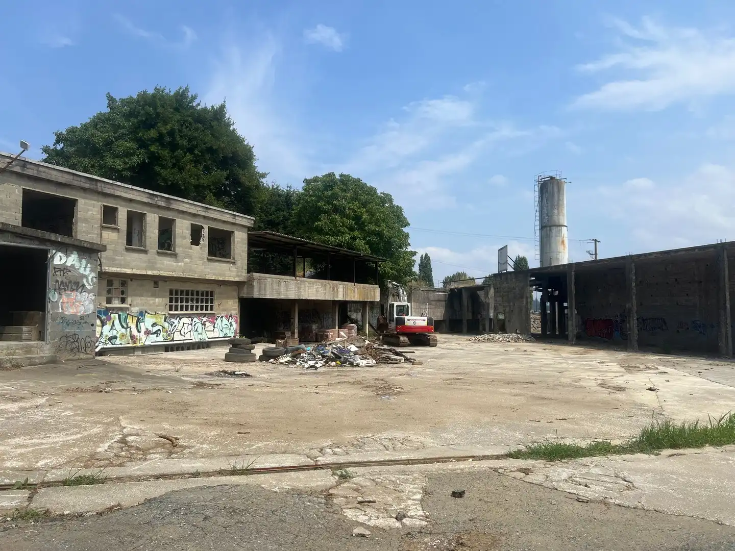Vista exterior de Nave industrial en venta en Culleredo