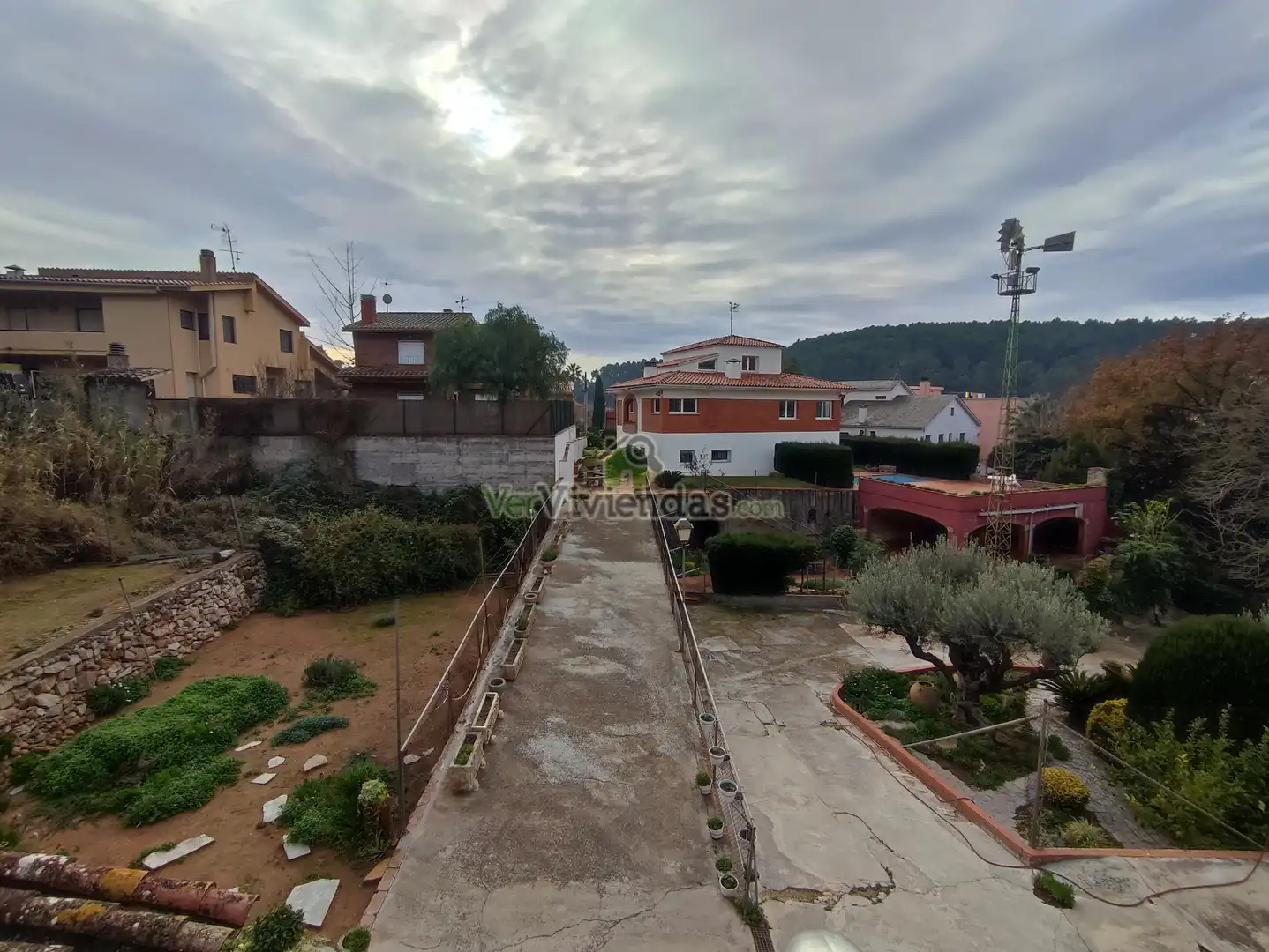 Vista exterior de Casa o xalet en venda en La Palma de Cervelló amb Calefacció, Jardí privat i Terrassa