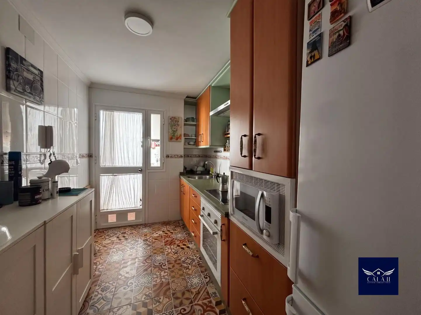 Küche von Wohnung zum Verkauf in Huelva mit Klimaanlage, Möbliert und Balkon