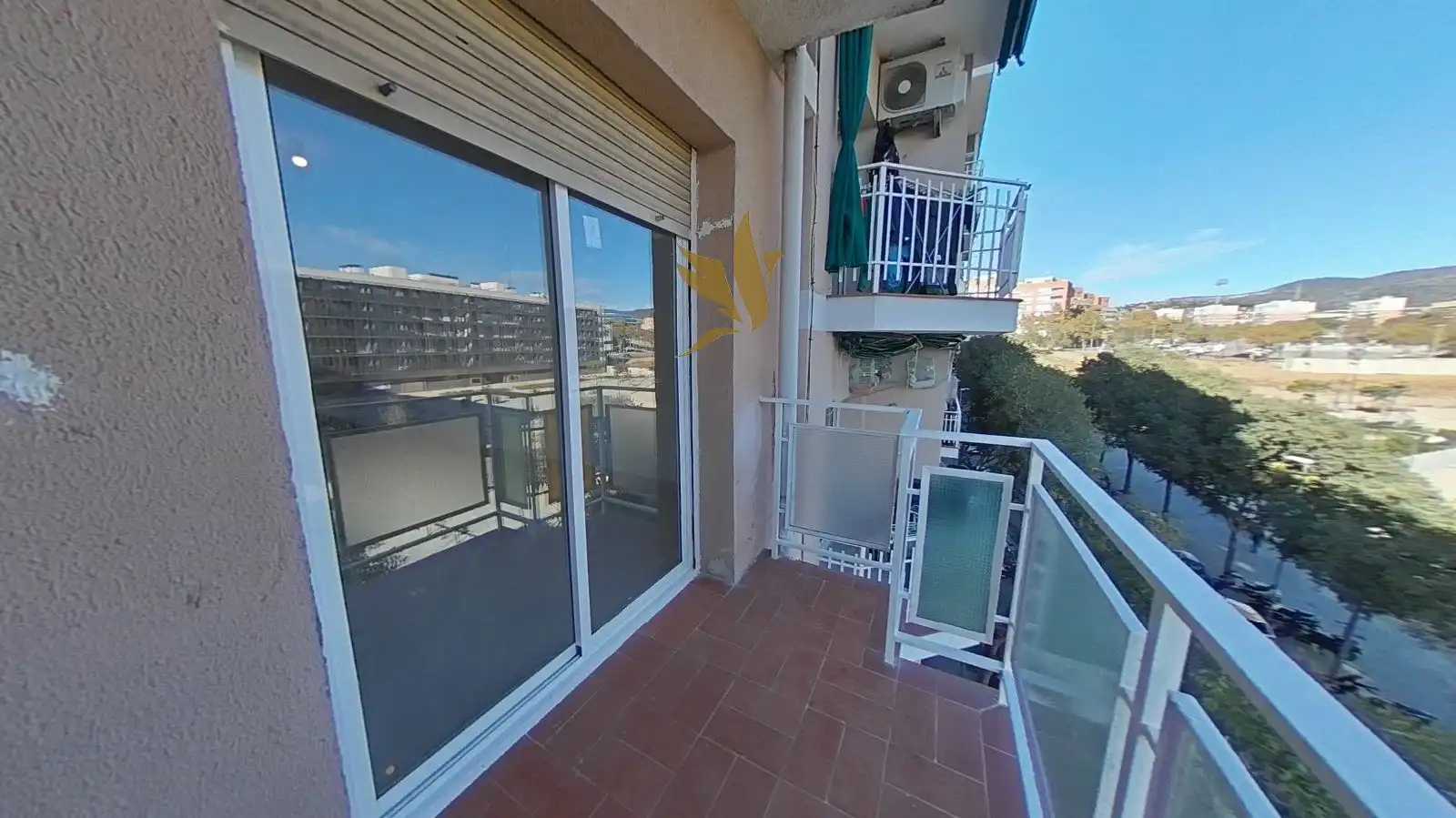 Balcony of Flat for sale in Badalona  with Heating and Terrace