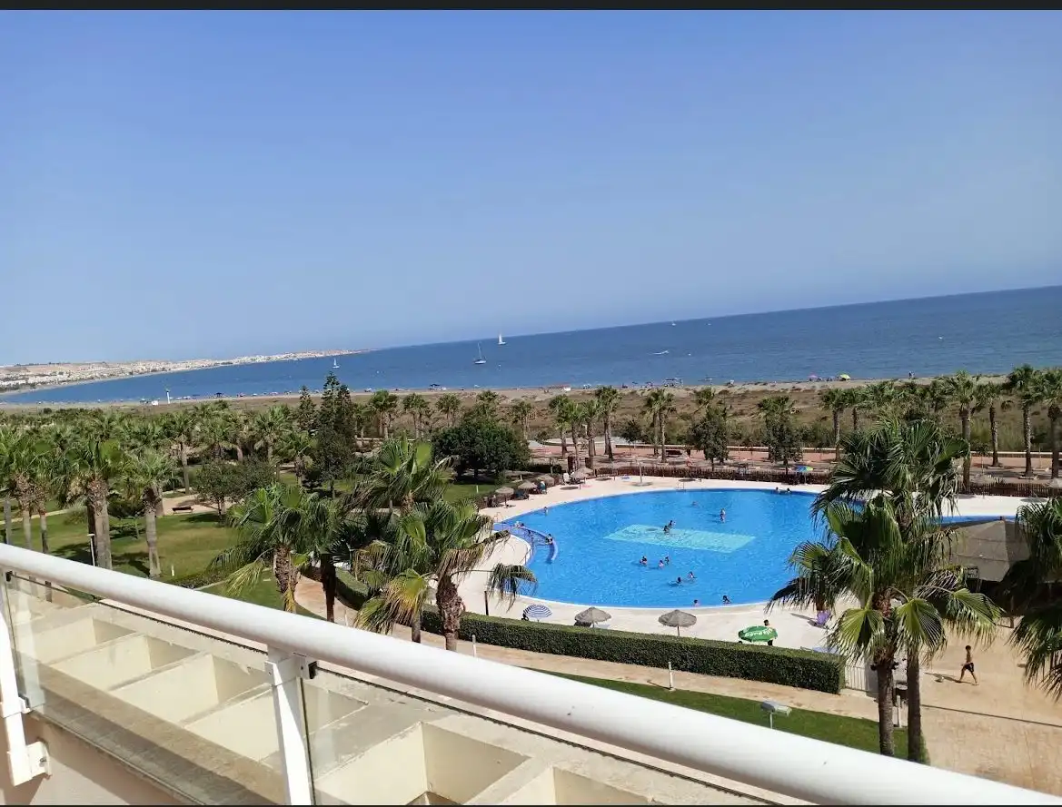 Swimming pool of Flat for sale in El Ejido  with Air Conditioner, Terrace and Furnished