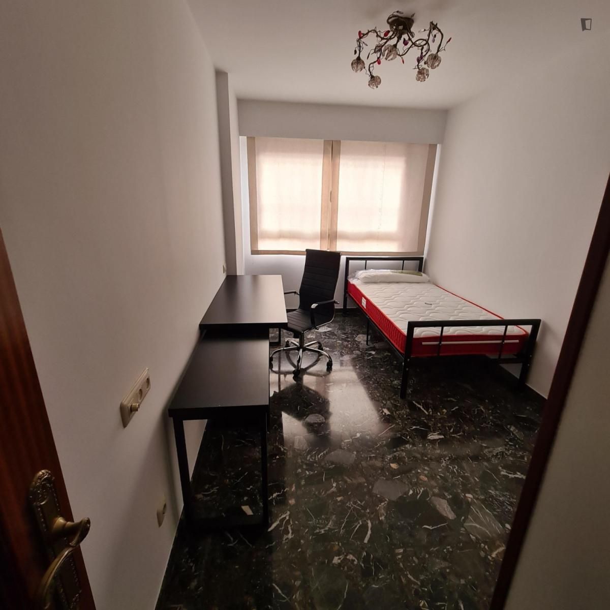 Bedroom of Apartment to share in  Murcia Capital  with Air Conditioner, Heating and Furnished