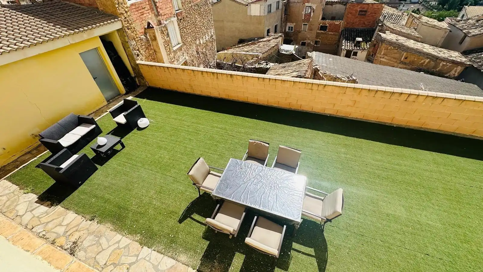 Terraza de Finca rústica en venta en Albalate del Arzobispo con Calefacción, Terraza y Trastero