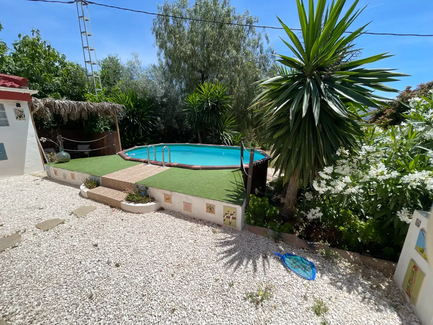 Piscina de Finca rústica en venda en Álora amb Aire condicionat, Calefacció i Jardí privat