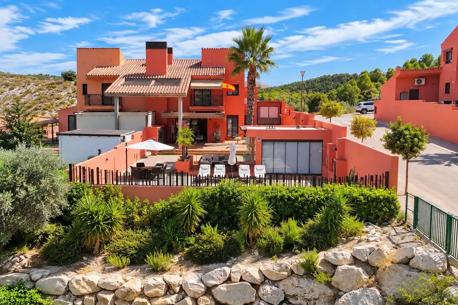 Terrace of Detached homes for sale in Caravaca de la Cruz