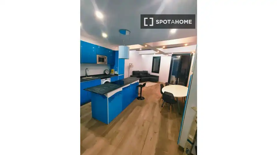 Kitchen of Flat for rent in Barcelona  with Air Conditioner, Heating and Furnished