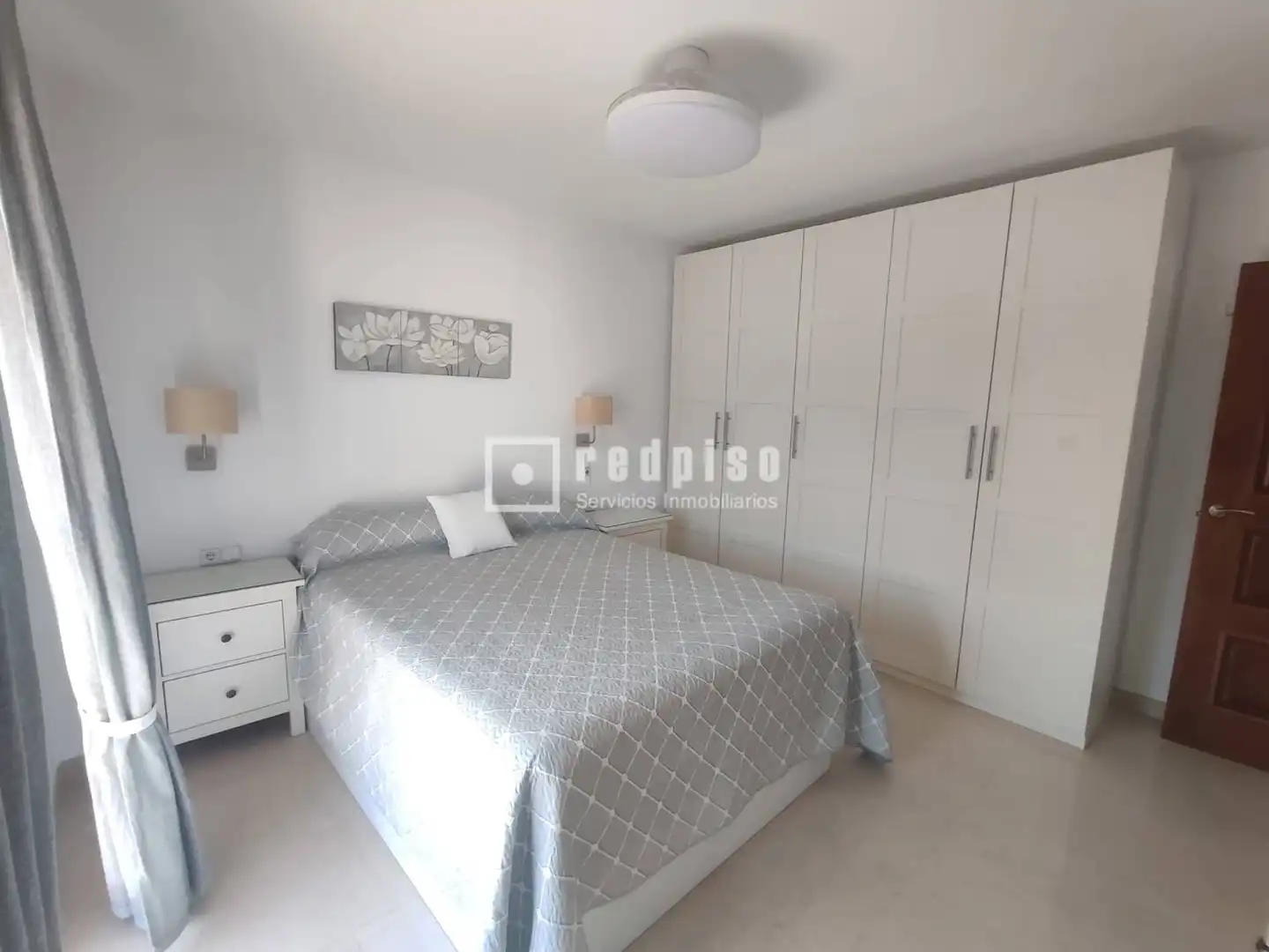 Bedroom of Flat for rent in Málaga  with Terrace