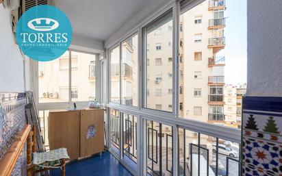 Balcony of Flat for sale in Málaga Capital  with Air Conditioner, Heating and Terrace