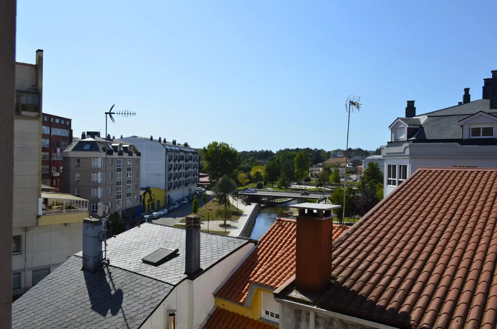 Exterior view of Flat for sale in Carballo  with Heating, Storage room and Furnished