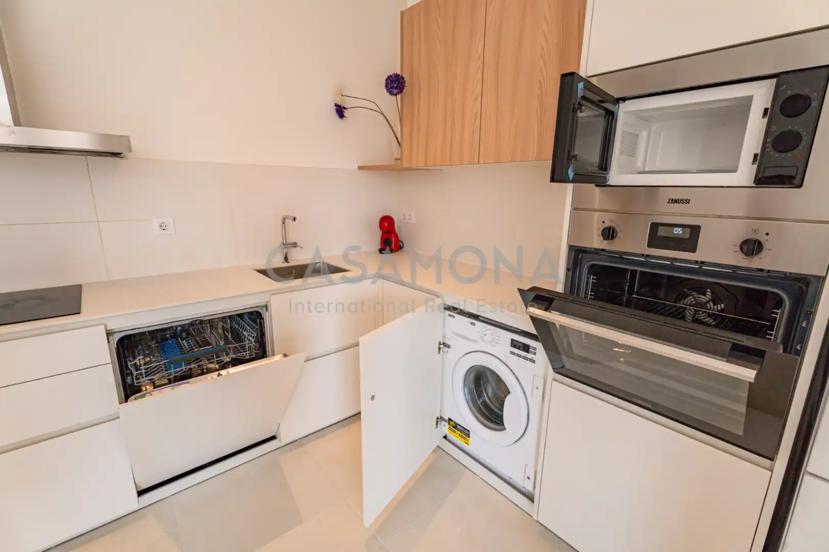 Kitchen of Houses for rent to own in Barcelona  with Air Conditioner, Heating and Private garden