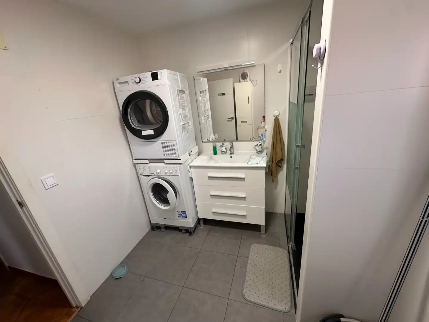 Badezimmer von Wohnung zur Miete in Cuenca mit Heizung, Terrasse und Möbliert