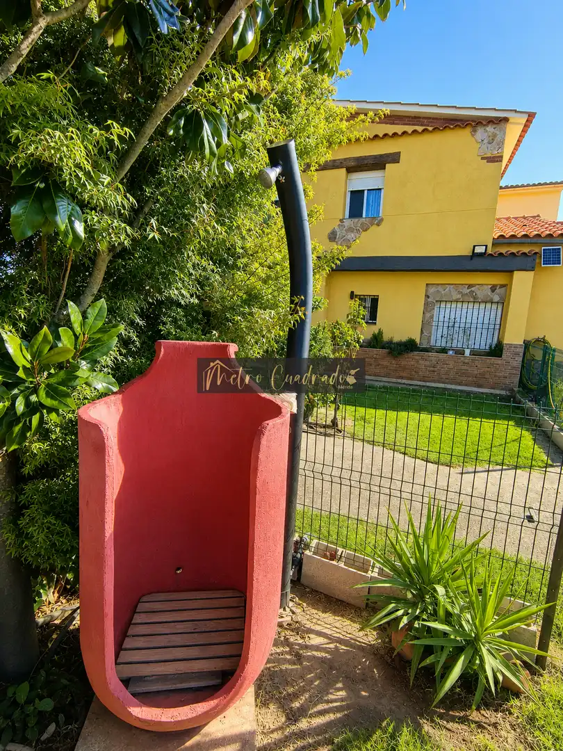 Jardín de Finca rústica en venta en Alcuéscar con Terraza y Trastero