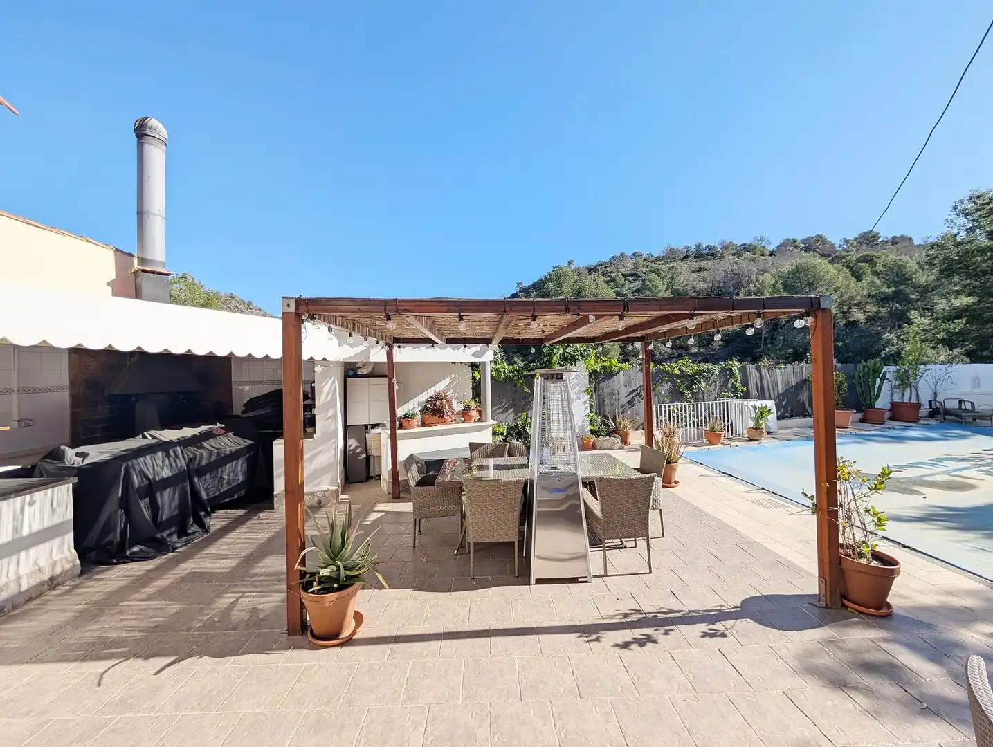 Terrassa de Casa o xalet en venda en Puçol amb Aire condicionat, Calefacció i Jardí privat