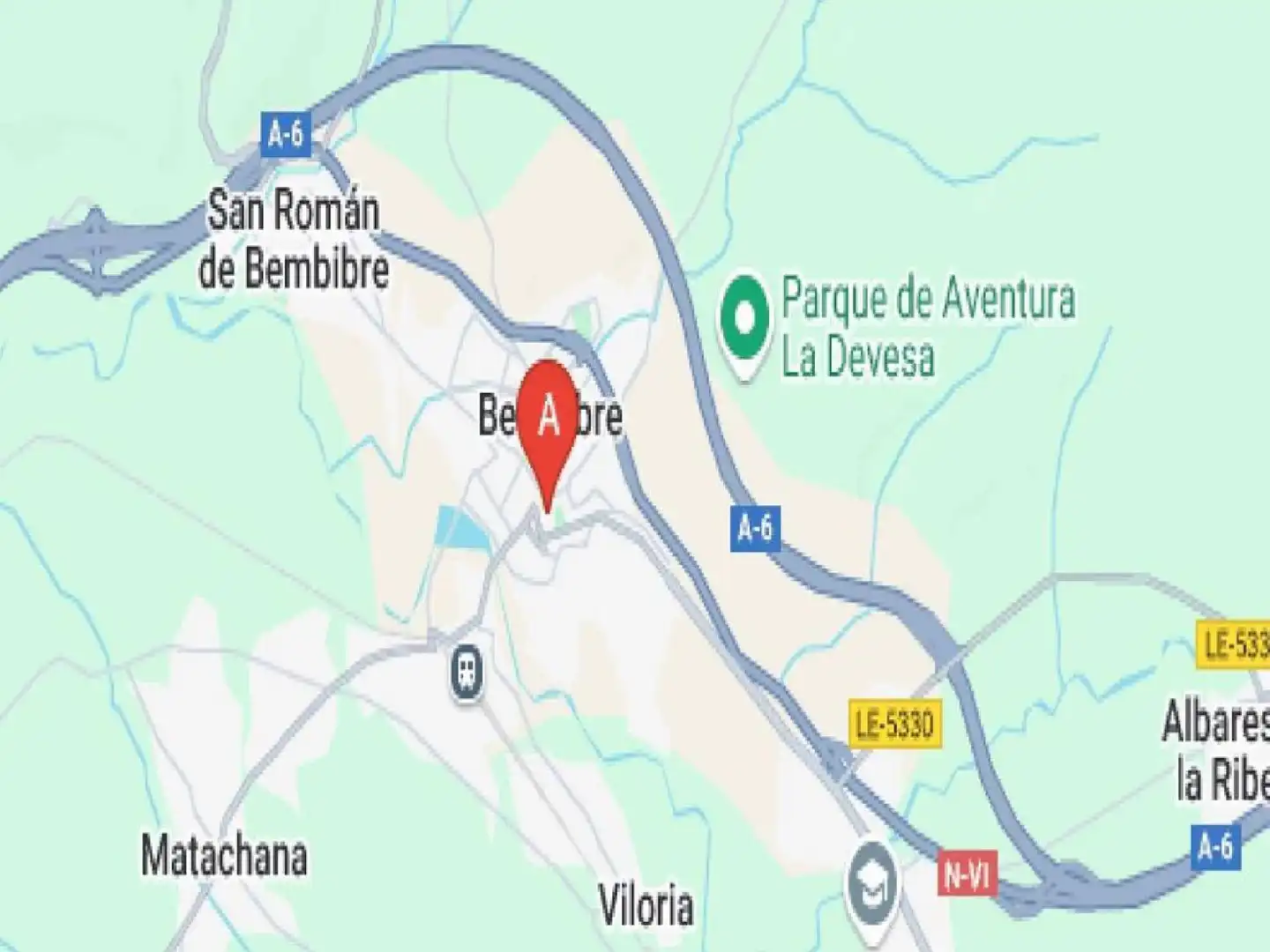 Vista exterior de Pis en venda en Bembibre