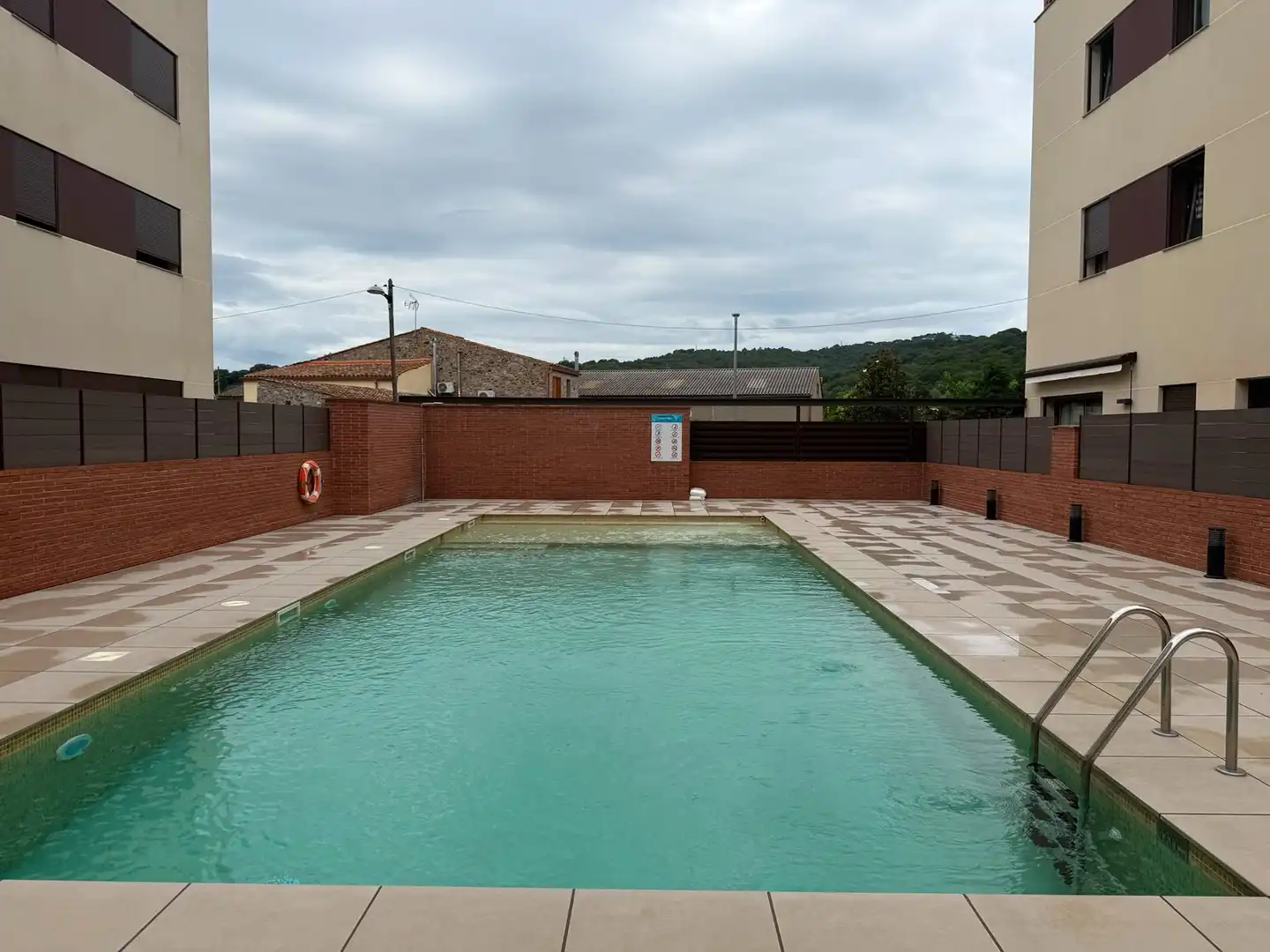 Piscina de Planta baixa de lloguer en La Garriga amb Aire condicionat, Parquet i Terrassa