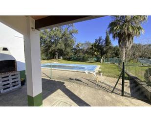 Swimming pool of House or chalet to rent in Badajoz Capital  with Air Conditioner, Heating and Private garden