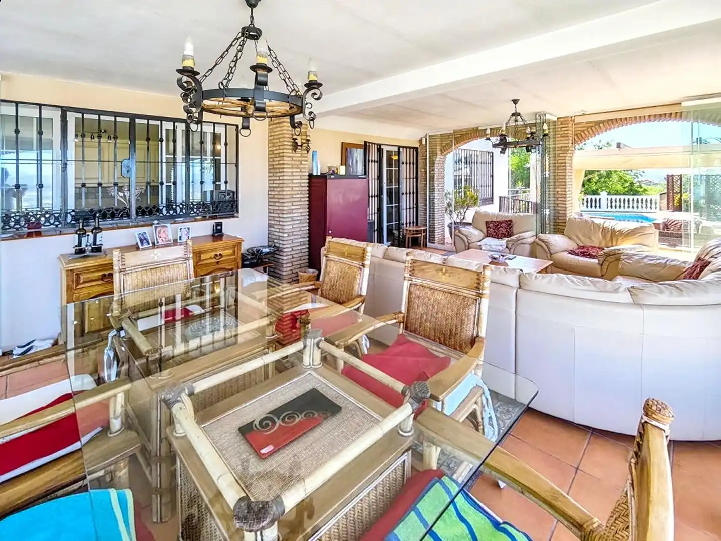 Esszimmer von Haus oder Chalet zum Verkauf in Alhaurín de la Torre mit Privatgarten, Terrasse und Abstellraum