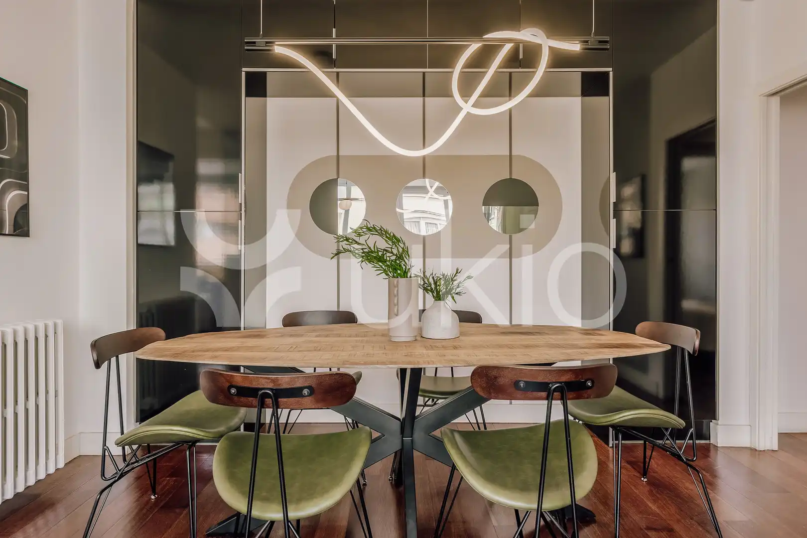 Comedor de Apartamento de alquiler en Chamartín