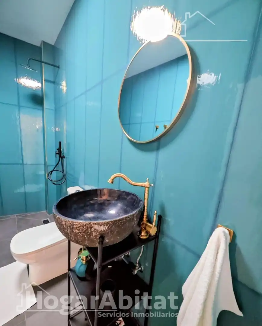 Bany de Casa o xalet en venda en Sagunto / Sagunt amb Aire condicionat