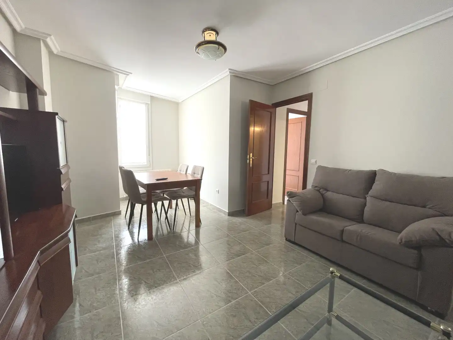 Living room of Flat for rent in Salamanca  with Heating, Furnished and Balcony