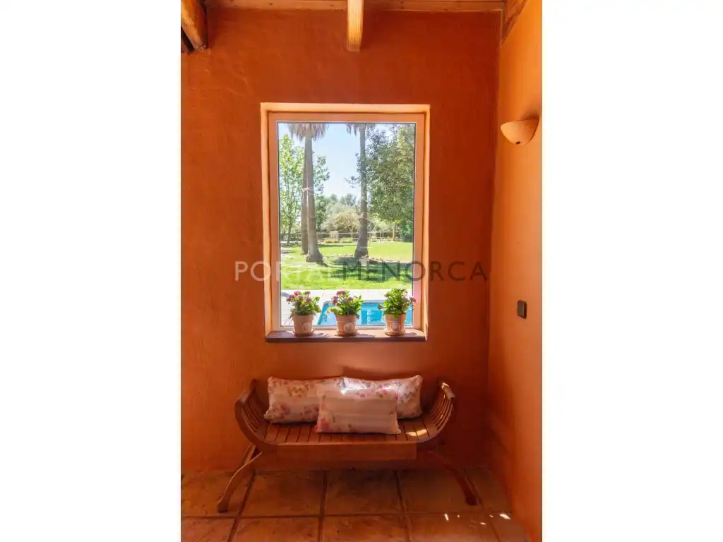 Jardín de Finca rústica en venta en Maó - Mahón con Aire acondicionado, Jardín privado y Terraza