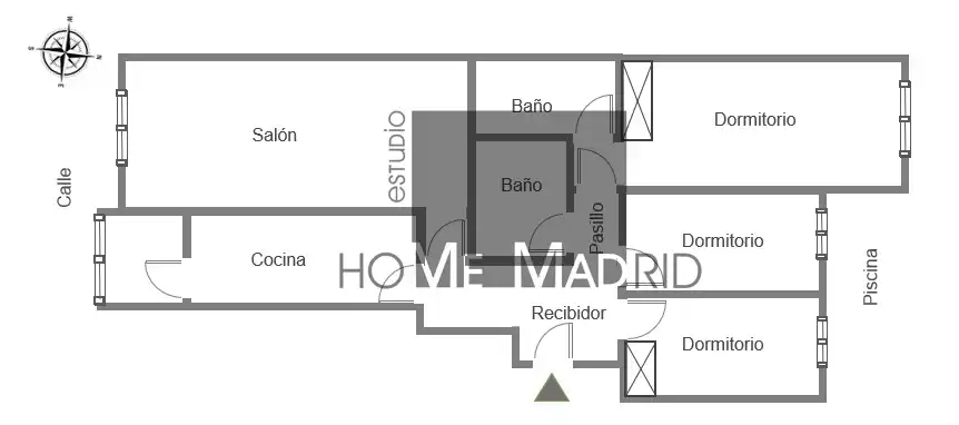 Pis en venda en Madrid amb Aire condicionat, Calefacció i Parquet