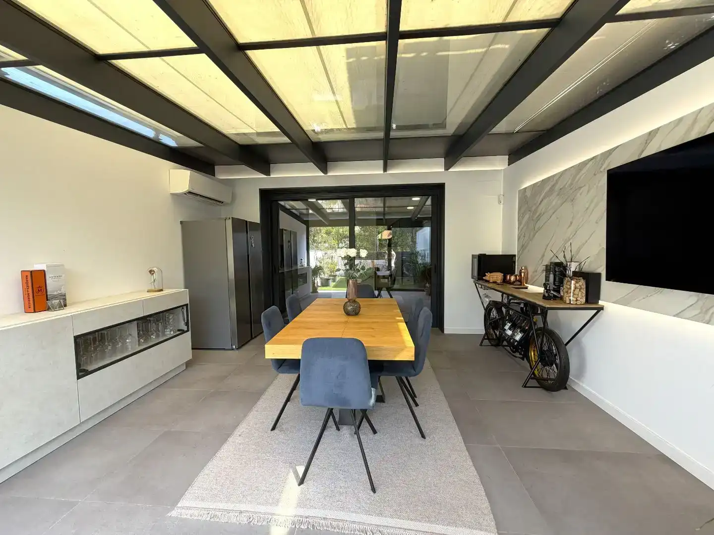 Comedor de Casa adosada en venta en Sabadell con Aire acondicionado, Trastero y Balcón
