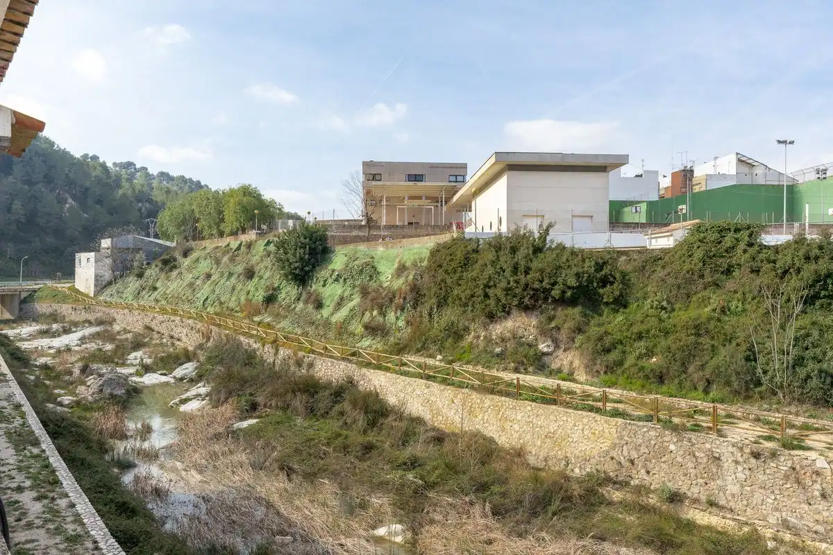 Außenansicht von Country house zum Verkauf in Mogente / Moixent mit Klimaanlage, Heizung und Terrasse