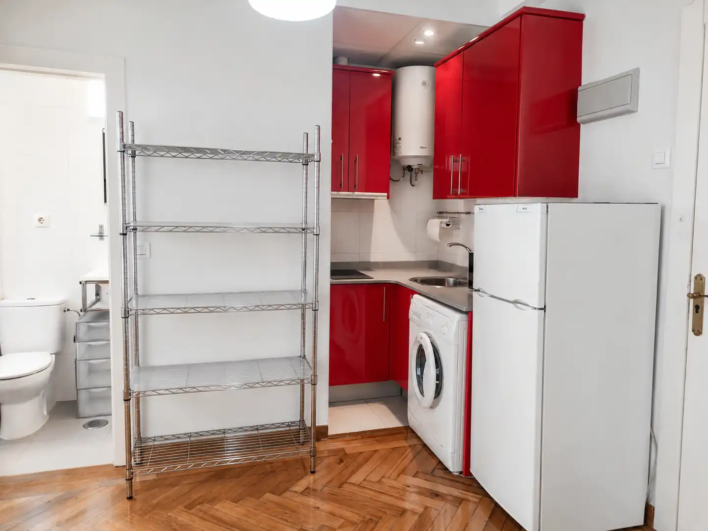 Kitchen of Study for rent in Santander  with Heating and Furnished