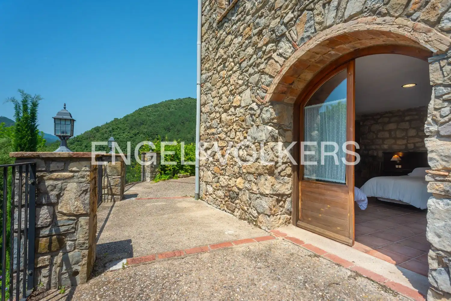 Terraza de Casa o chalet en venta en La Vall de Bianya con Calefacción, Jardín privado y Terraza